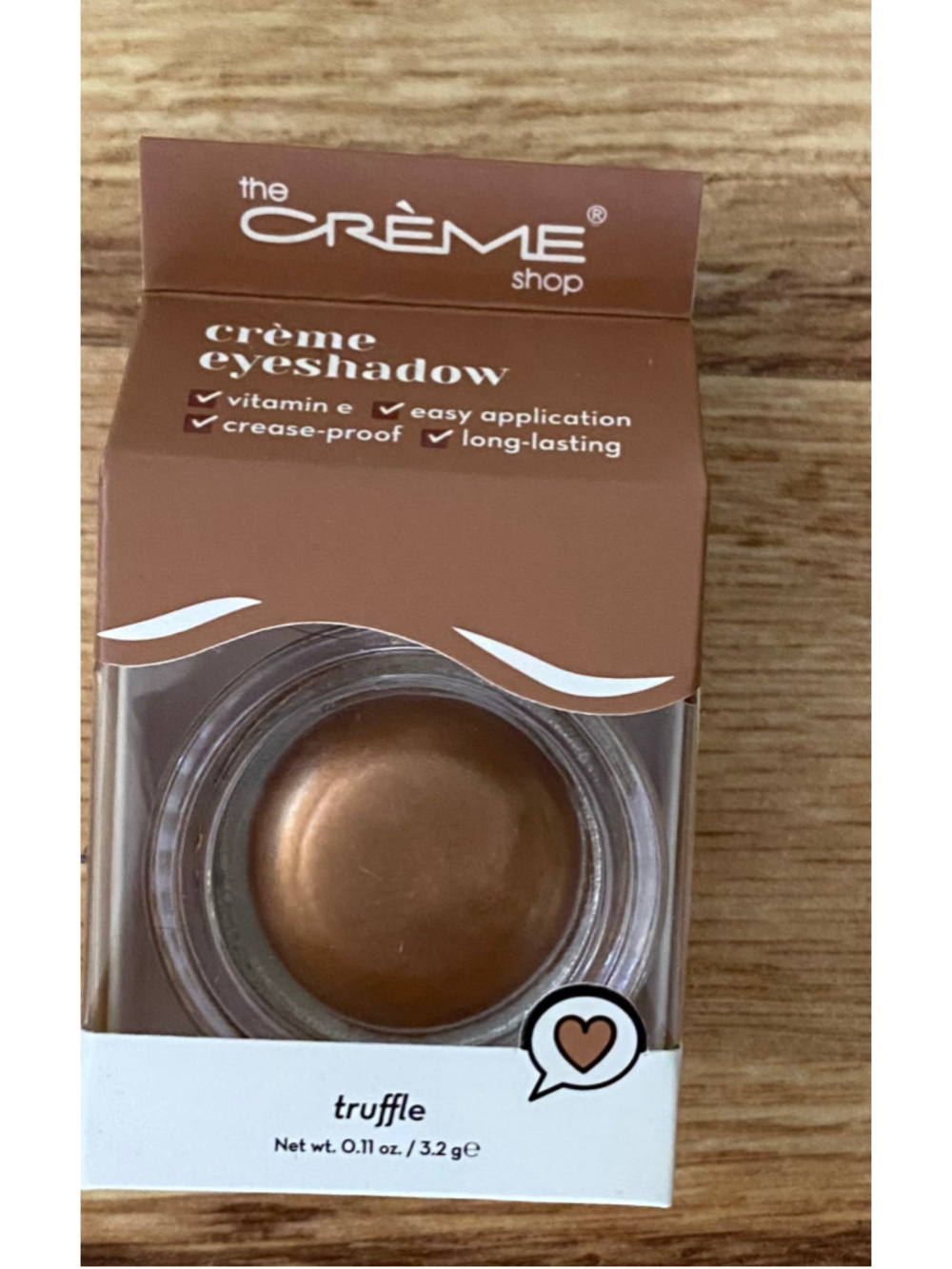 Women's The Crème Shop Eyeshadow Truffle Brown One Size